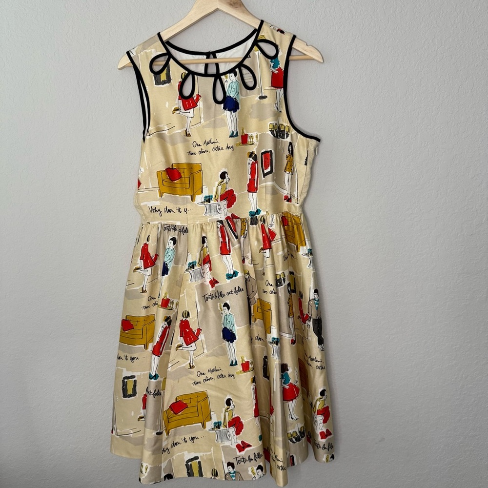 Rare kate‎ spade new york Garance Dore Rainey Cocktail Dress Sleeveless